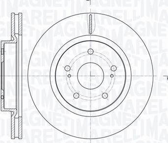 Magneti Marelli 361302040548 - Kočioni disk www.molydon.hr