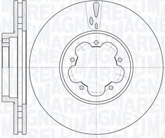 Magneti Marelli 361302040542 - Kočioni disk www.molydon.hr