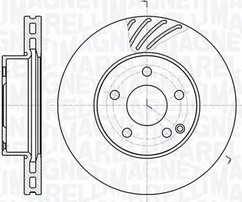 Magneti Marelli 361302040558 - Kočioni disk www.molydon.hr