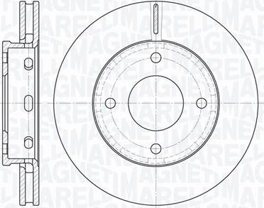 Magneti Marelli 361302040504 - Kočioni disk www.molydon.hr