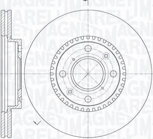 Magneti Marelli 361302040516 - Kočioni disk www.molydon.hr