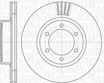 Magneti Marelli 361302040510 - Kočioni disk www.molydon.hr