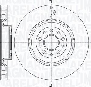 Magneti Marelli 361302040534 - Kočioni disk www.molydon.hr