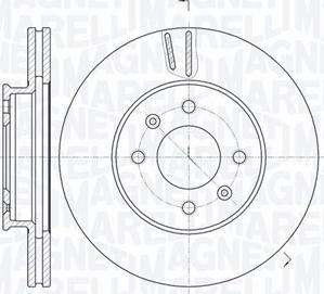 Magneti Marelli 361302040536 - Kočioni disk www.molydon.hr