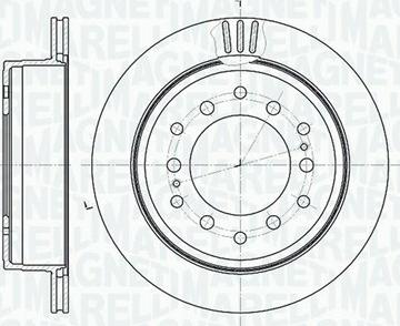 Magneti Marelli 361302040520 - Kočioni disk www.molydon.hr