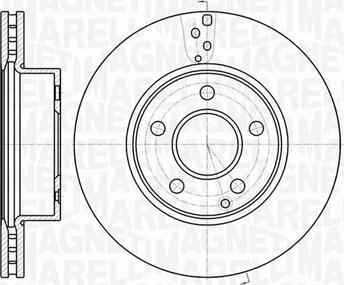 Magneti Marelli 361302040572 - Kočioni disk www.molydon.hr