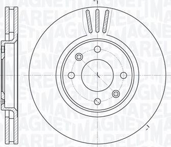 Magneti Marelli 361302040696 - Kočioni disk www.molydon.hr