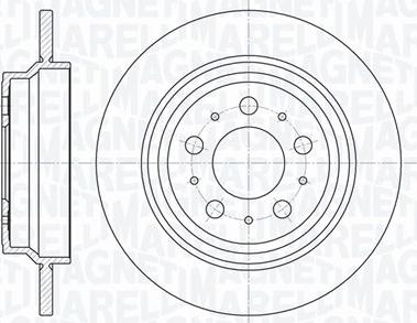 Magneti Marelli 361302040692 - Kočioni disk www.molydon.hr