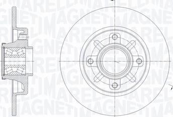 Magneti Marelli 361302040649 - Kočioni disk www.molydon.hr