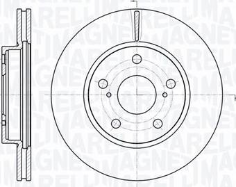 Magneti Marelli 361302040644 - Kočioni disk www.molydon.hr