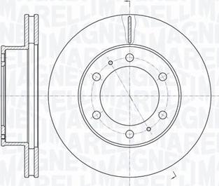 Magneti Marelli 361302040646 - Kočioni disk www.molydon.hr