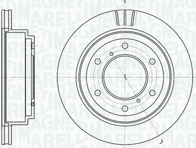 Magneti Marelli 361302040642 - Kočioni disk www.molydon.hr