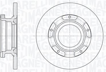 Magneti Marelli 361302040655 - Kočioni disk www.molydon.hr