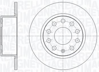 Magneti Marelli 361302040656 - Kočioni disk www.molydon.hr