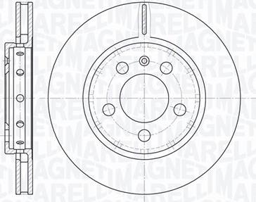 Magneti Marelli 361302040669 - Kočioni disk www.molydon.hr