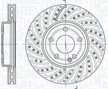 Magneti Marelli 361302040614 - Kočioni disk www.molydon.hr