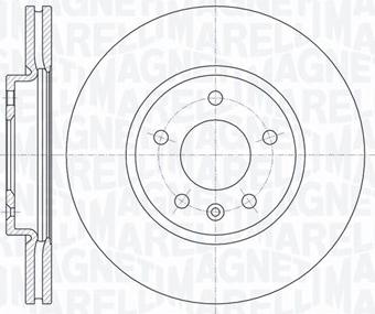 Magneti Marelli 361302040610 - Kočioni disk www.molydon.hr