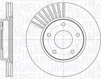 Magneti Marelli 361302040618 - Kočioni disk www.molydon.hr