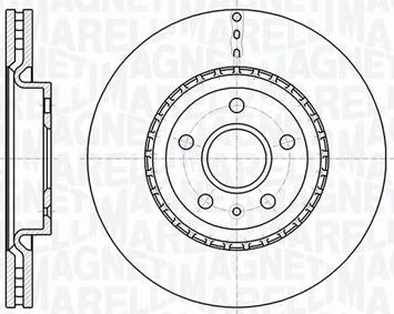 Magneti Marelli 361302040612 - Kočioni disk www.molydon.hr