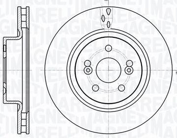 Magneti Marelli 361302040675 - Kočioni disk www.molydon.hr