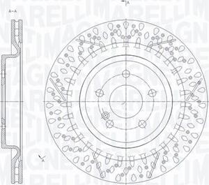 Magneti Marelli 361302040672 - Kočioni disk www.molydon.hr