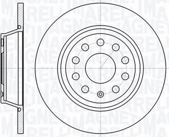 Magneti Marelli 361302040195 - Kočioni disk www.molydon.hr