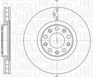 Magneti Marelli 361302040144 - Kočioni disk www.molydon.hr