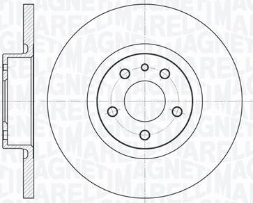 Magneti Marelli 361302040145 - Kočioni disk www.molydon.hr