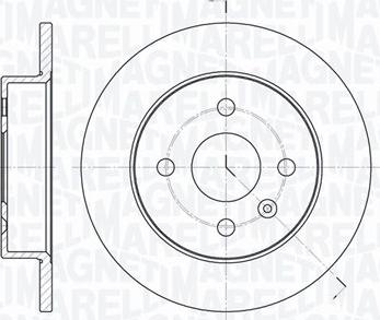 Magneti Marelli 361302040143 - Kočioni disk www.molydon.hr