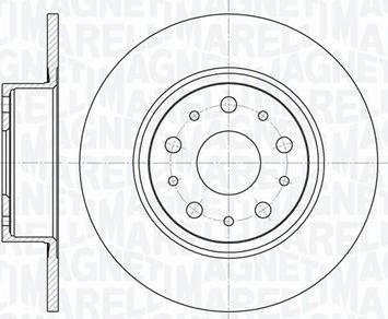 Magneti Marelli 361302040155 - Kočioni disk www.molydon.hr