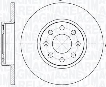 Magneti Marelli 361302040223 - Kočioni disk www.molydon.hr