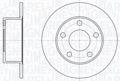 Magneti Marelli 361302040161 - Kočioni disk www.molydon.hr