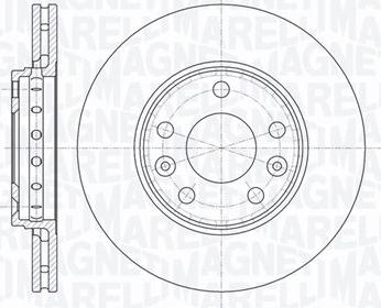 Magneti Marelli 361302040110 - Kočioni disk www.molydon.hr