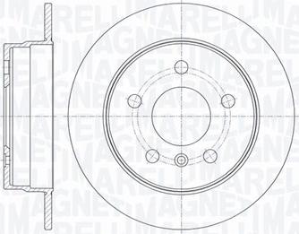 Magneti Marelli 361302040113 - Kočioni disk www.molydon.hr