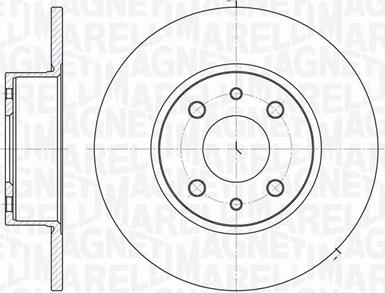 Magneti Marelli 361302040187 - Kočioni disk www.molydon.hr