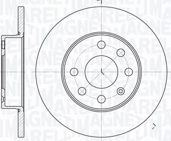 Magneti Marelli 361302040129 - Kočioni disk www.molydon.hr