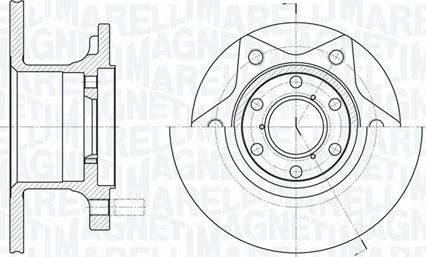 Magneti Marelli 361302040179 - Kočioni disk www.molydon.hr