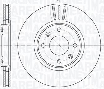 Magneti Marelli 361302040172 - Kočioni disk www.molydon.hr