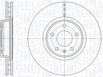 Magneti Marelli 361302040805 - Kočioni disk www.molydon.hr