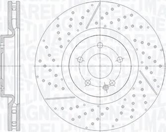 Magneti Marelli 361302040810 - Kočioni disk www.molydon.hr