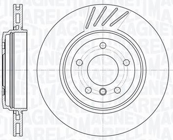 Magneti Marelli 361302040811 - Kočioni disk www.molydon.hr