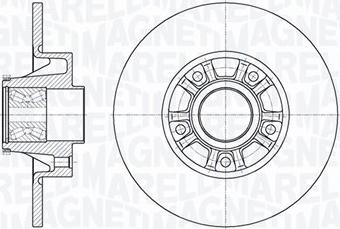 Magneti Marelli 361302040817 - Kočioni disk www.molydon.hr