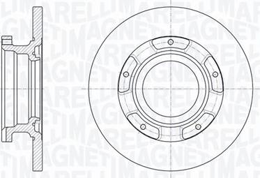 Magneti Marelli 361302040345 - Kočioni disk www.molydon.hr