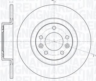 Magneti Marelli 361302040341 - Kočioni disk www.molydon.hr