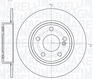 Magneti Marelli 361302040359 - Kočioni disk www.molydon.hr