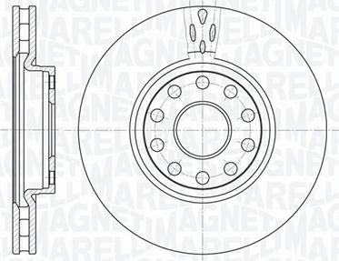 Magneti Marelli 361302040354 - Kočioni disk www.molydon.hr