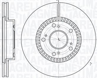 Magneti Marelli 361302040352 - Kočioni disk www.molydon.hr