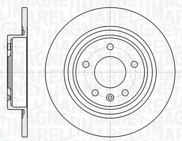 Magneti Marelli 361302040361 - Kočioni disk www.molydon.hr