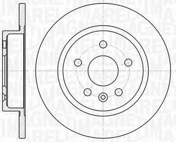 Magneti Marelli 361302040363 - Kočioni disk www.molydon.hr