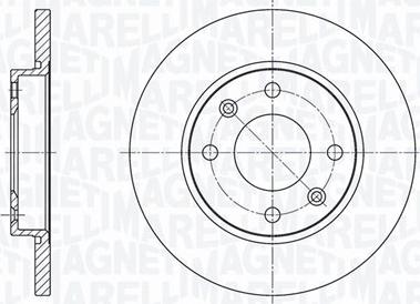 Magneti Marelli 361302040305 - Kočioni disk www.molydon.hr